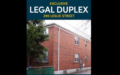 Exclusive Sale! A rare opportunity Leslieville!