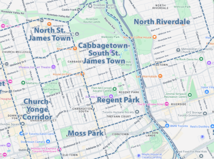 Cabbagetown Map