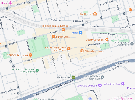 Liberty Village Map