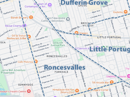 Roncy Map
